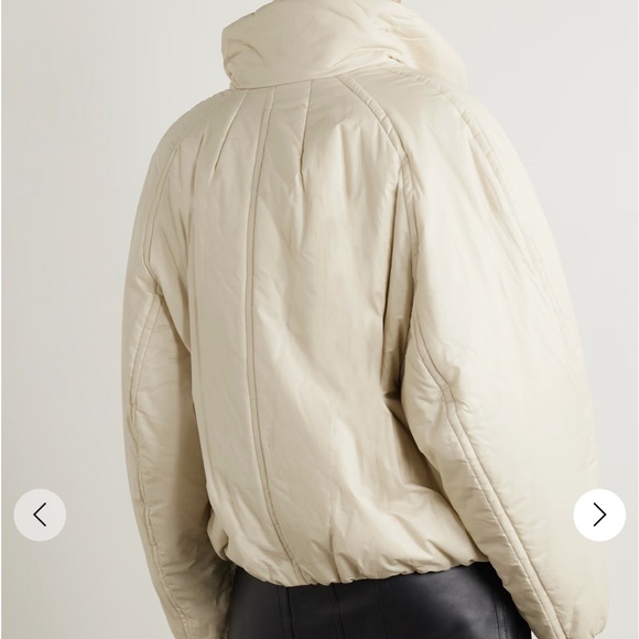 Isabel Marant Dylany double-breasted padded cotton-blend shell jacket NWT - Picture 5 of 5